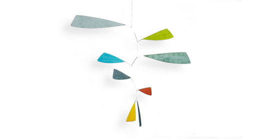 Schönes Mobilé Swing für Erwachsene, Dekoration zum Aufhängen