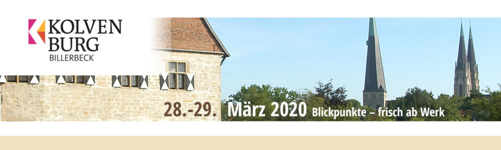 Zu Gast in der Kolvenburg, Billerbeck, 28.-29.03.2020 - Blickpunkte - frisch ab Werk