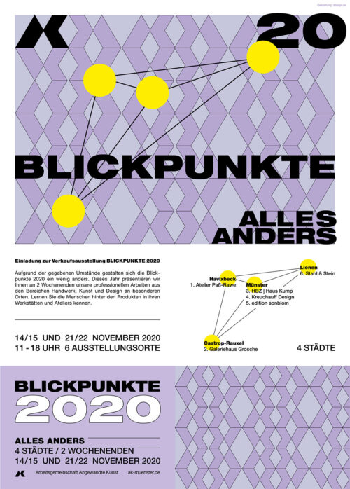 Blickpunkte 2020 – Alles anders - Einladung 1/2