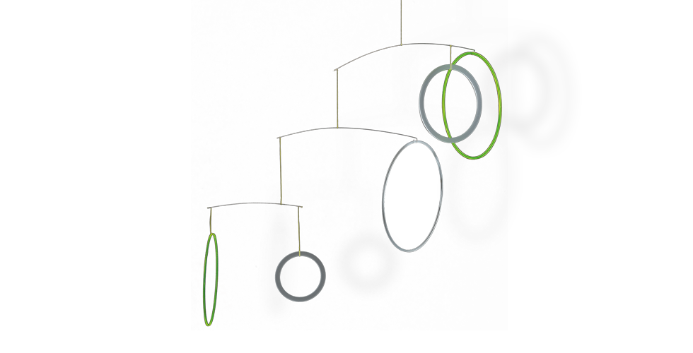 Mobilé Vicos (grün / weiß)