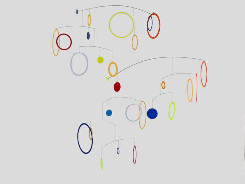 Mobilé - VICOS (graziles farbenfrohes Mobilé in modernem Look)