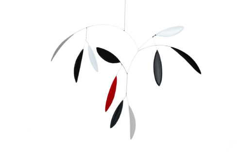 Mobilé - TINA (schwarz, weiß, rot)