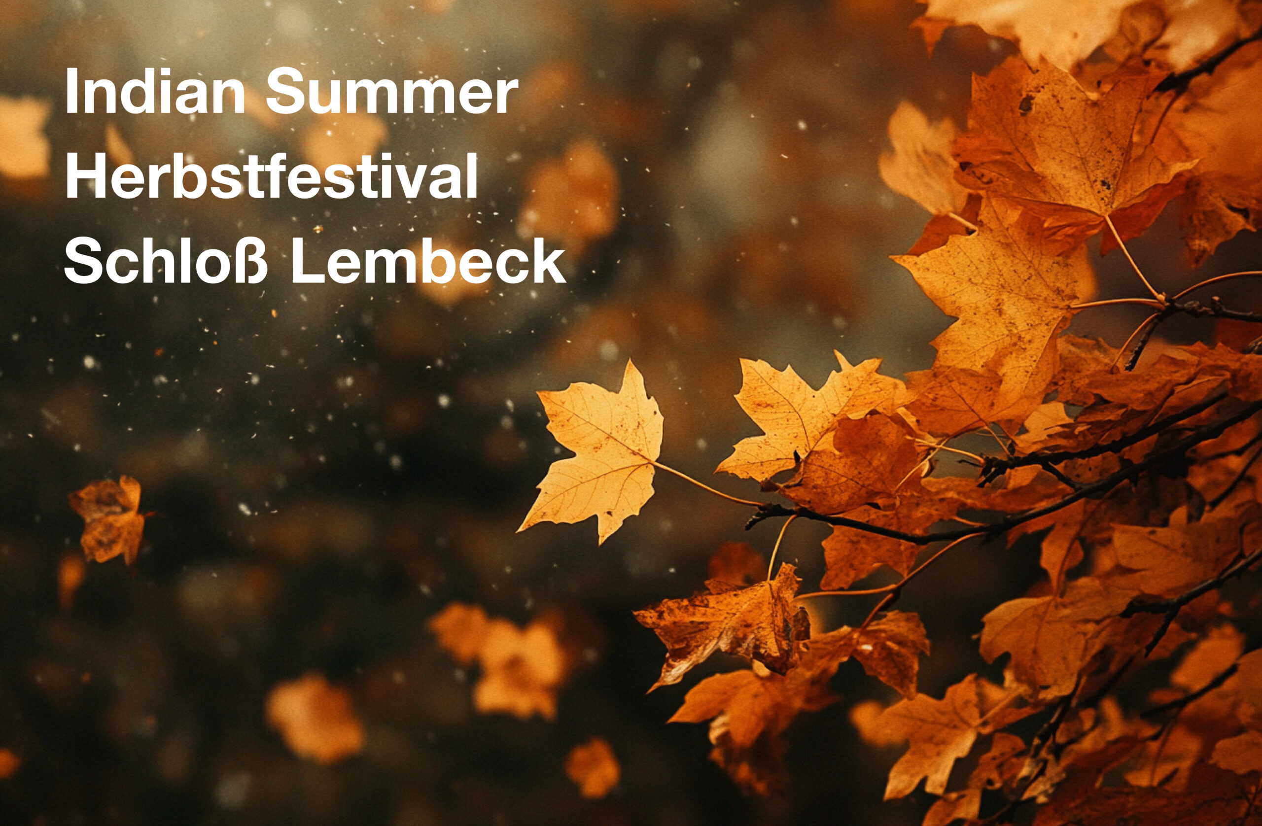 Indian Summer Herbstfestival, Schloß Lembeck